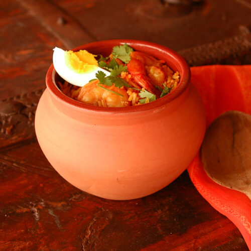 Clay Biryani Pot