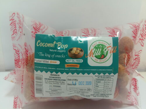 Millet Coconut Pop in USA