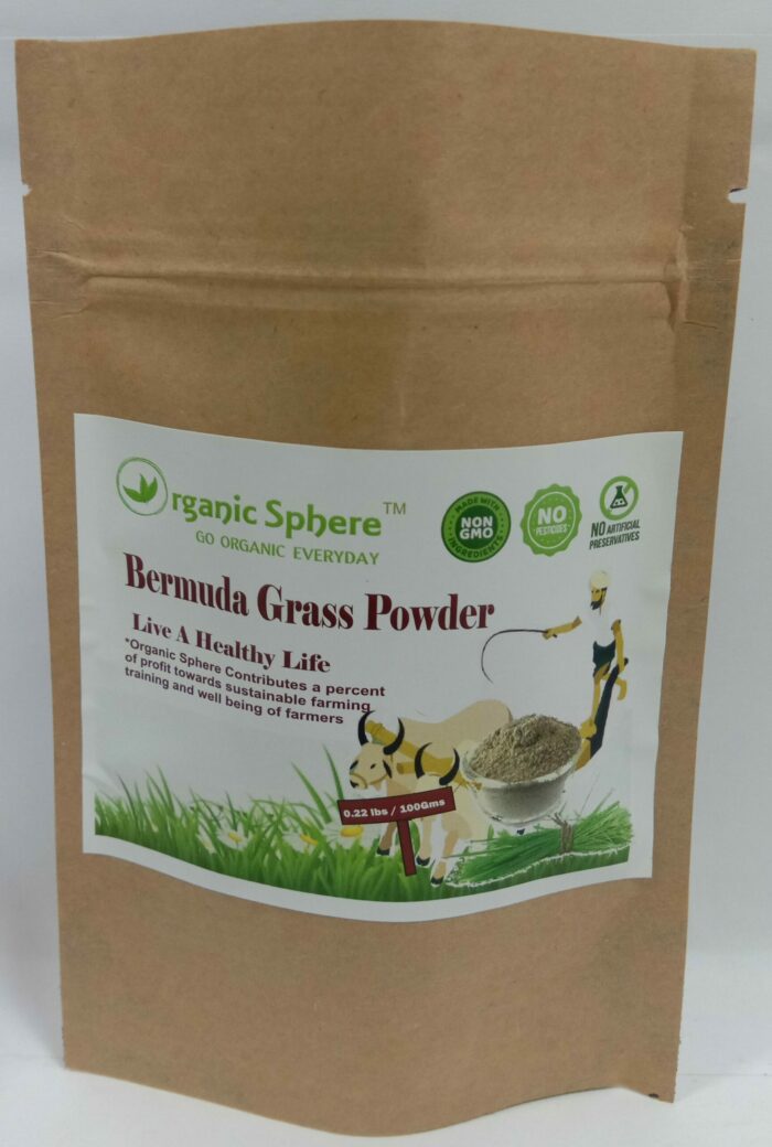 Bermuda grass powder