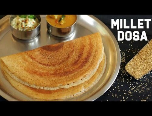 Millet Dosa (Indian Pan Cake)